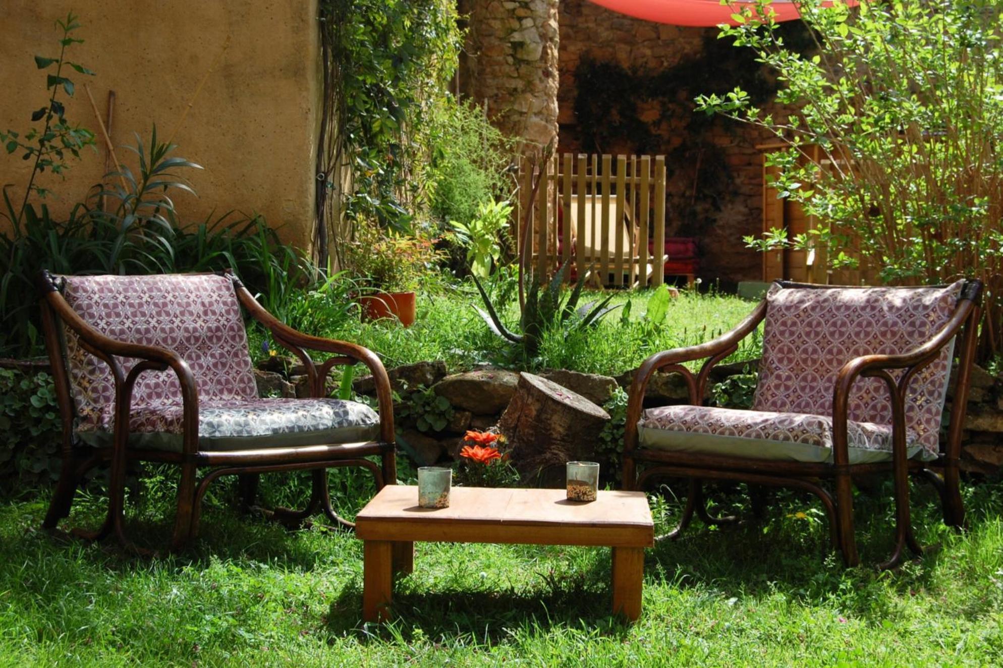 La Bucolique, Chambres Et Jardin D'Hotes Sabran Exterior foto